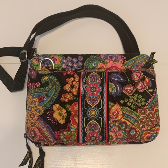 Vera Bradley iPad Hard Case with crossbody Strap - Picture 2 of 12
